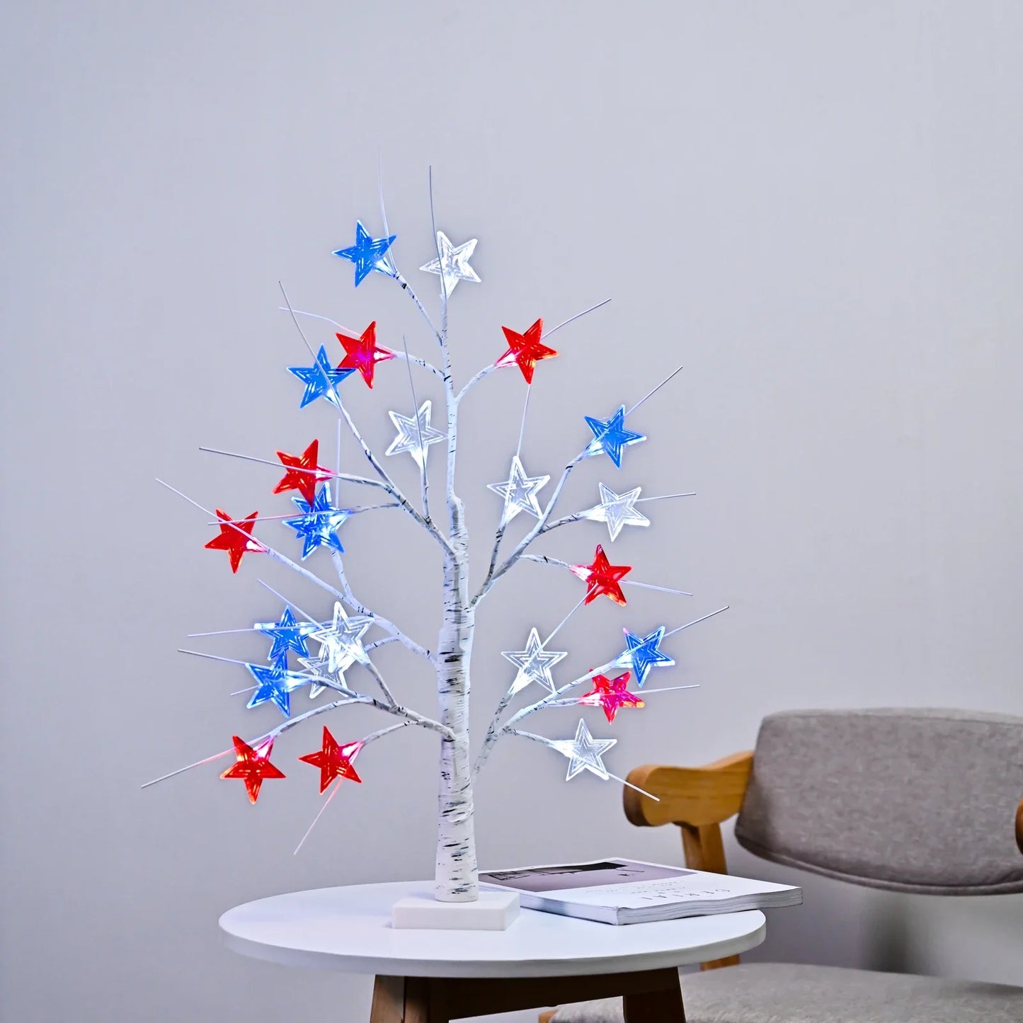 USA Independence Day Star Lamp