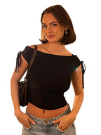 Sleeveless Casual Slim Tee