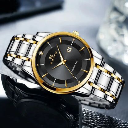 Luxury Rhinestone Men’s Watch