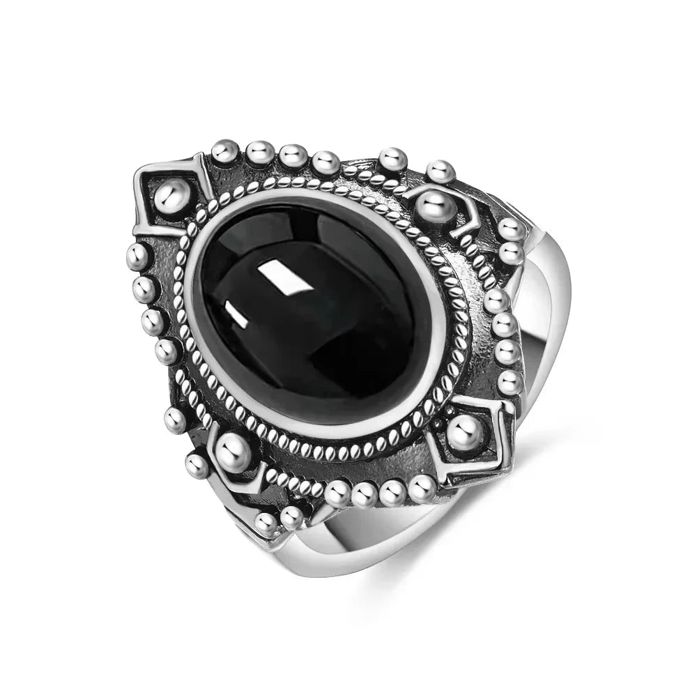 Intgem Labradorite Moonstone Ring