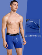 POKARLA Men’s Cotton Boxer Shorts
