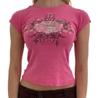 Everyday Graphic Print Crew Neck True-To-Size Fit T-Shirt