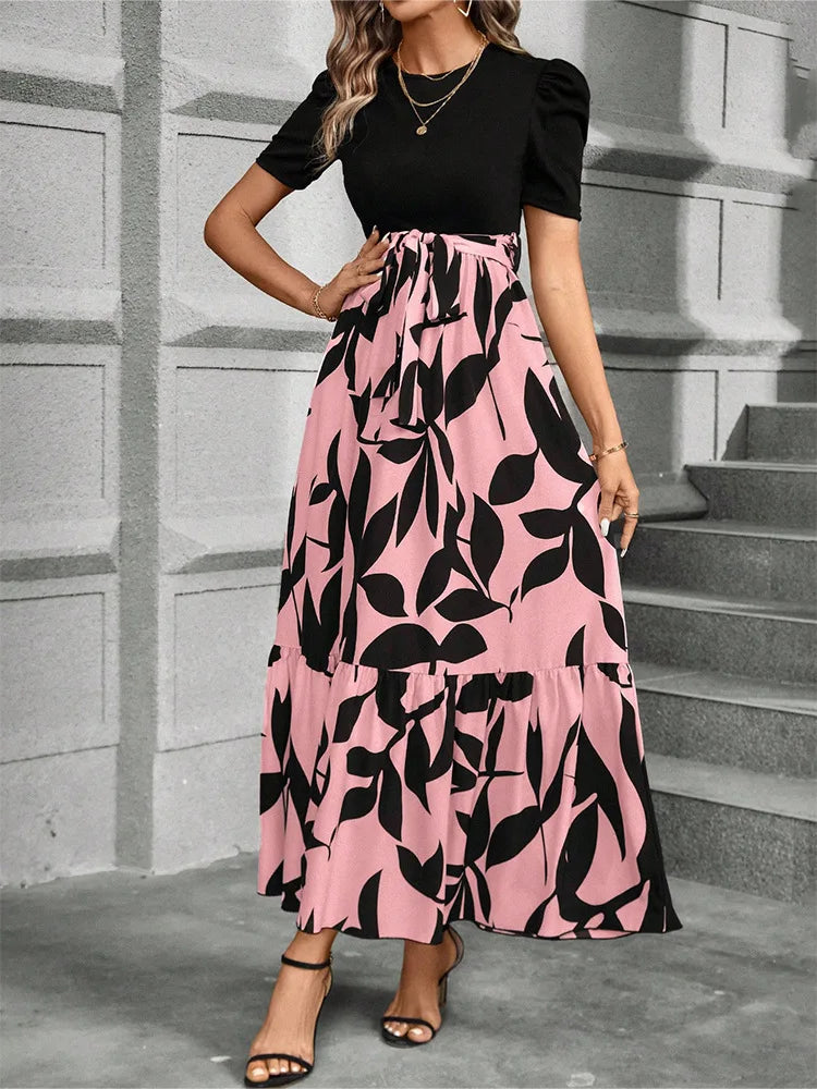 Elegant Floral Maxi Dress