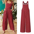 Floral Square Jumpsuit