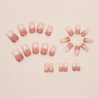 set Medium long fake nails