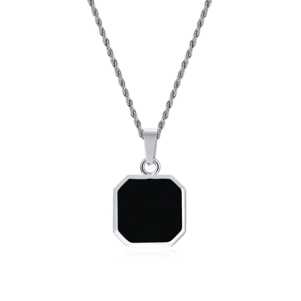Initials Letter Pendant Necklace