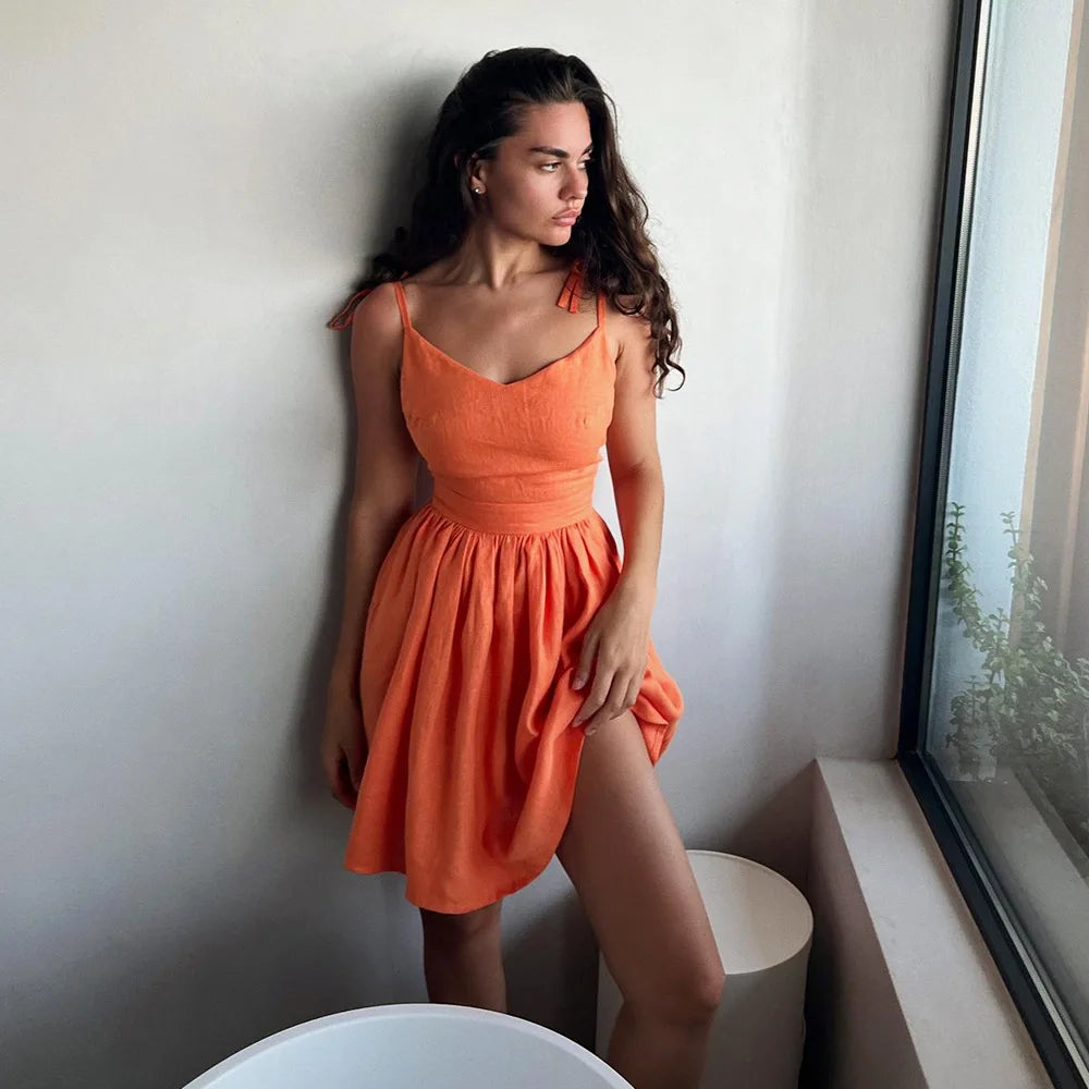Women’s Splice Fold Dress