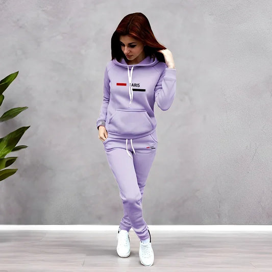 Hooded Tracksuit Set