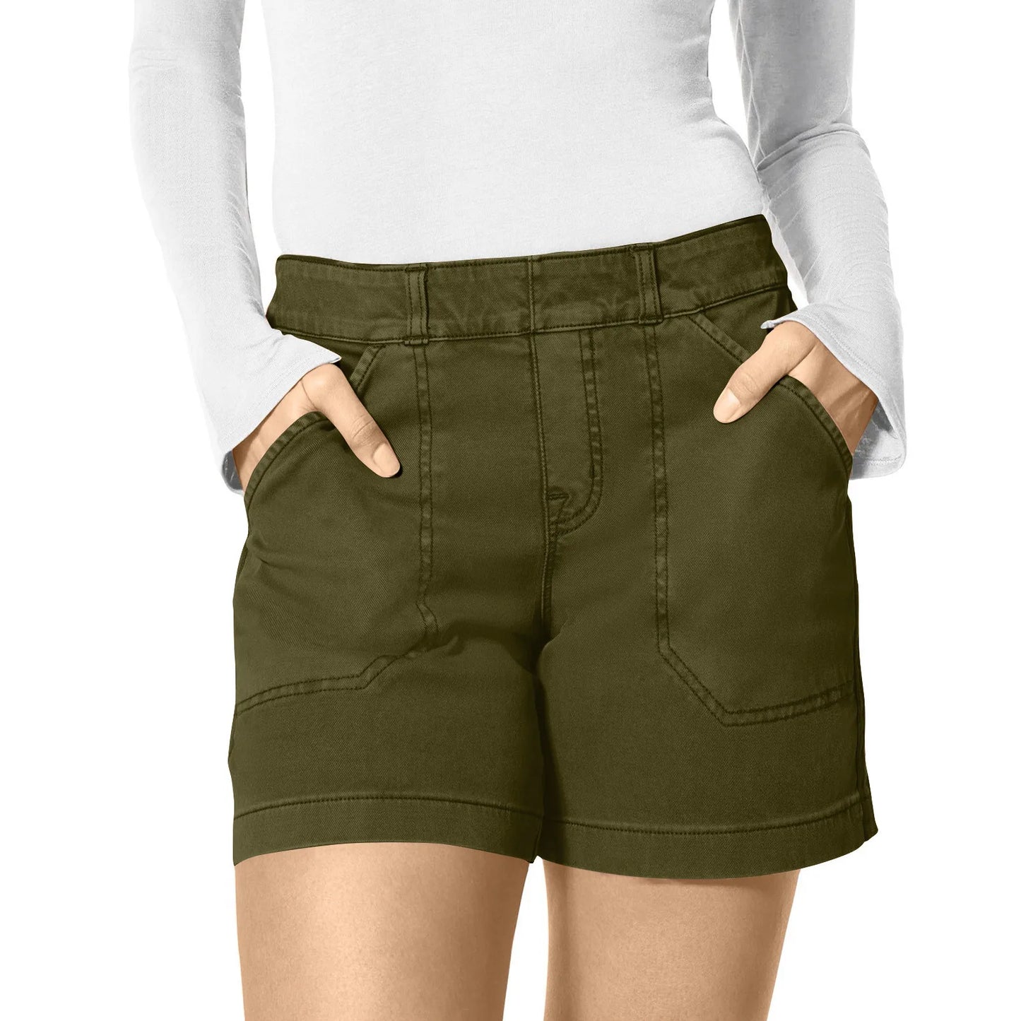 Summer Stretch Denim Shorts