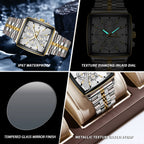 BINBOND Steel Chronograph Quartz Watch