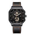 Yolako Square Leather Quartz Watch