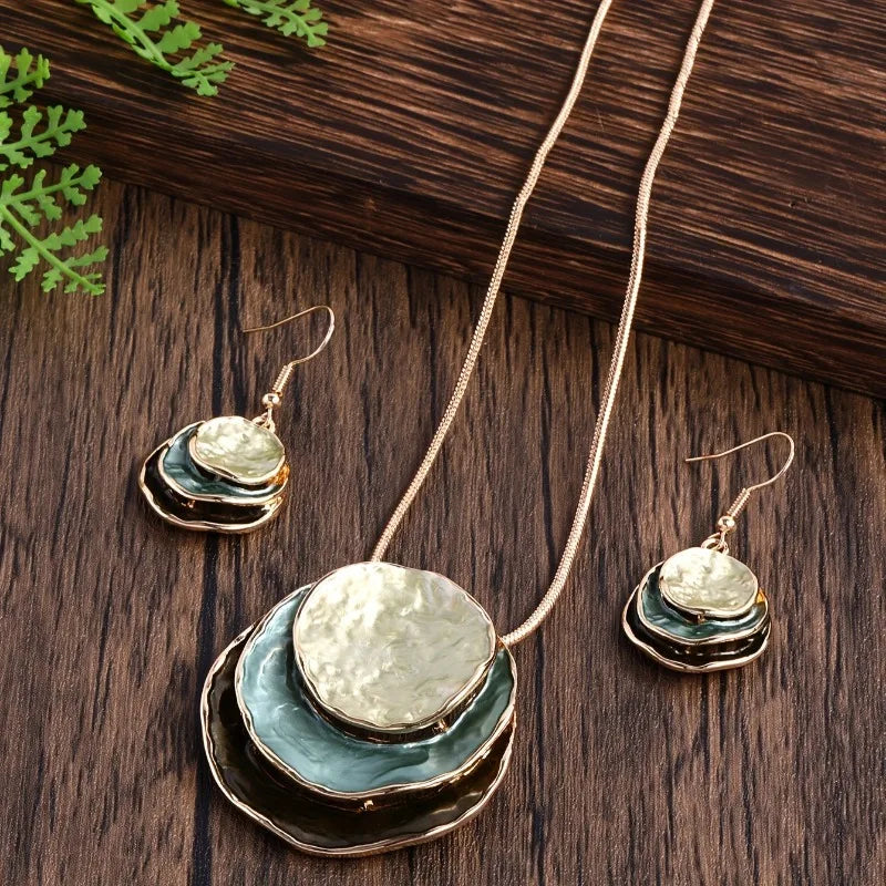 Vintage Irregular Jewelry Set