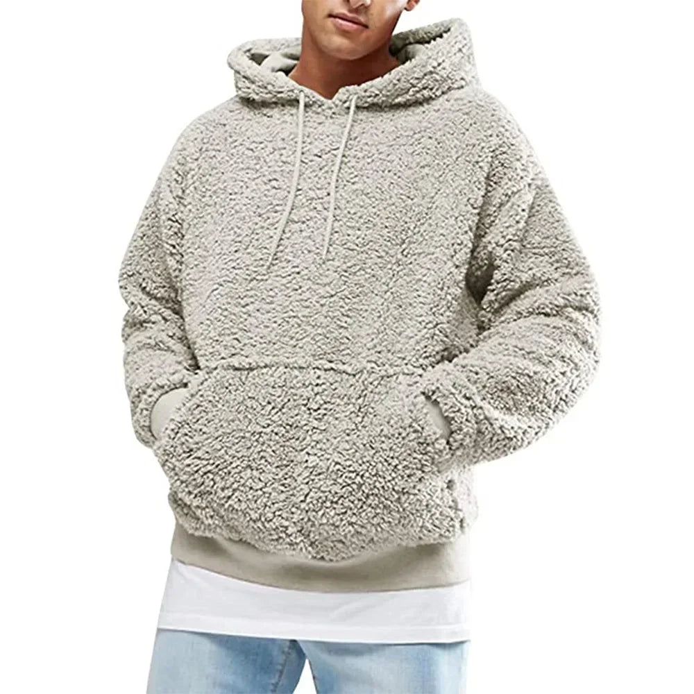 Plush Hooded Sweater