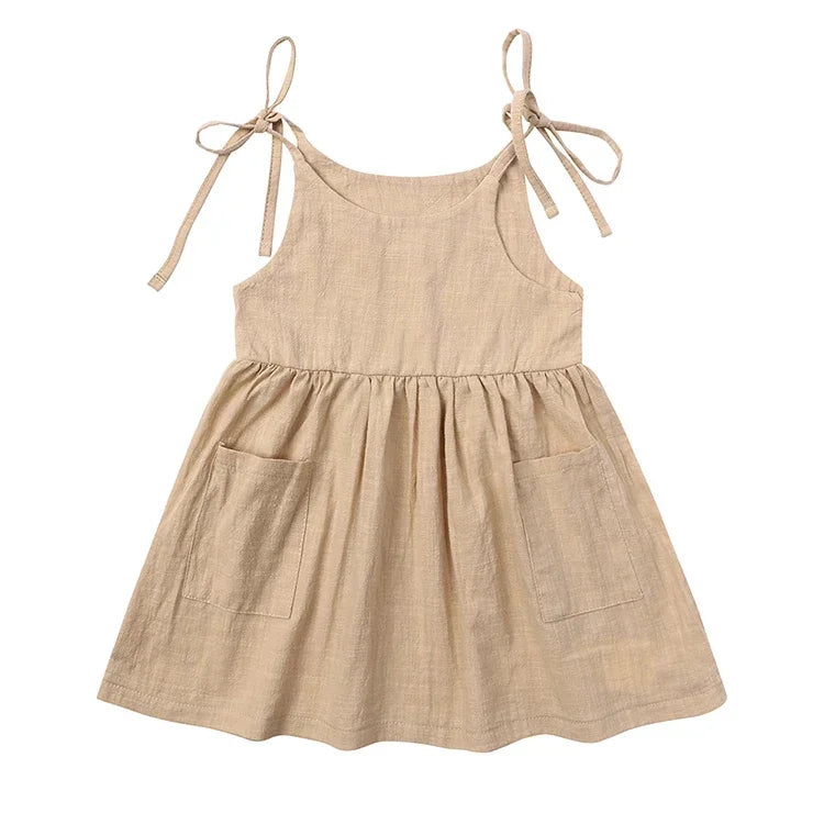 Sleeveless Baby Girl Dress