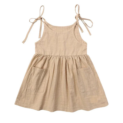 Sleeveless Baby Girl Dress