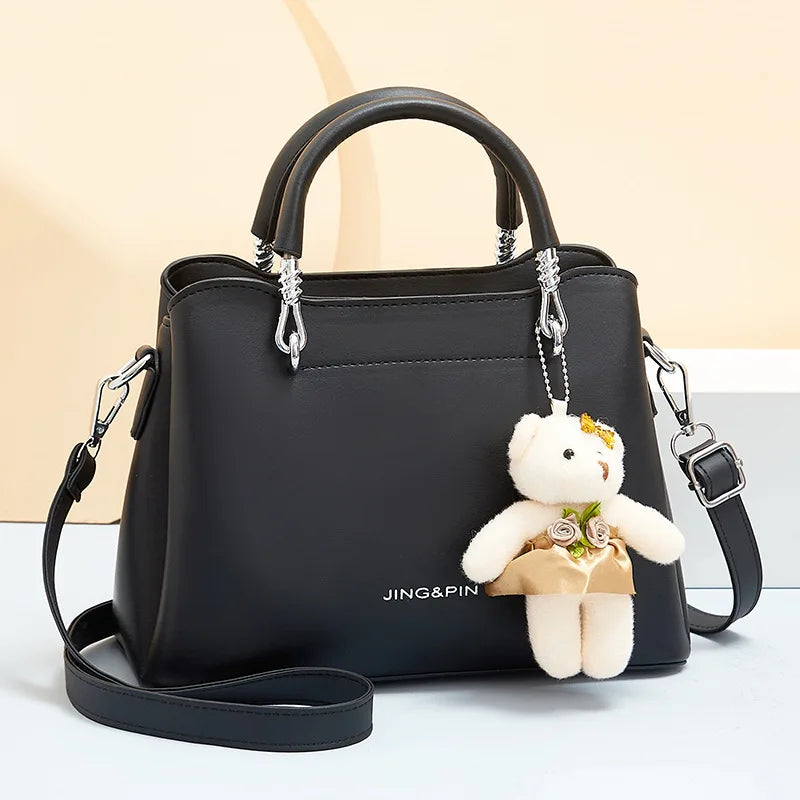 Square PU Shoulder Bag