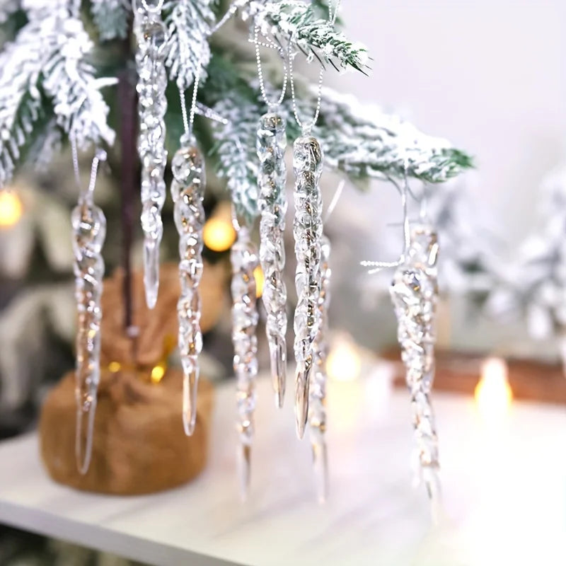 Crystal Clear Christmas Ornaments