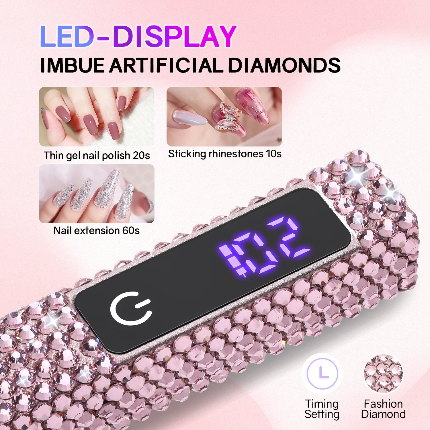 DianaBeauty Handheld UV Led Lamp