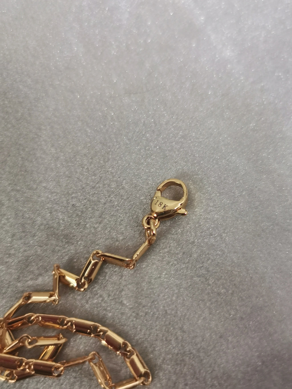 Gold Geometric Chain Necklace