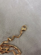 Gold Geometric Chain Necklace