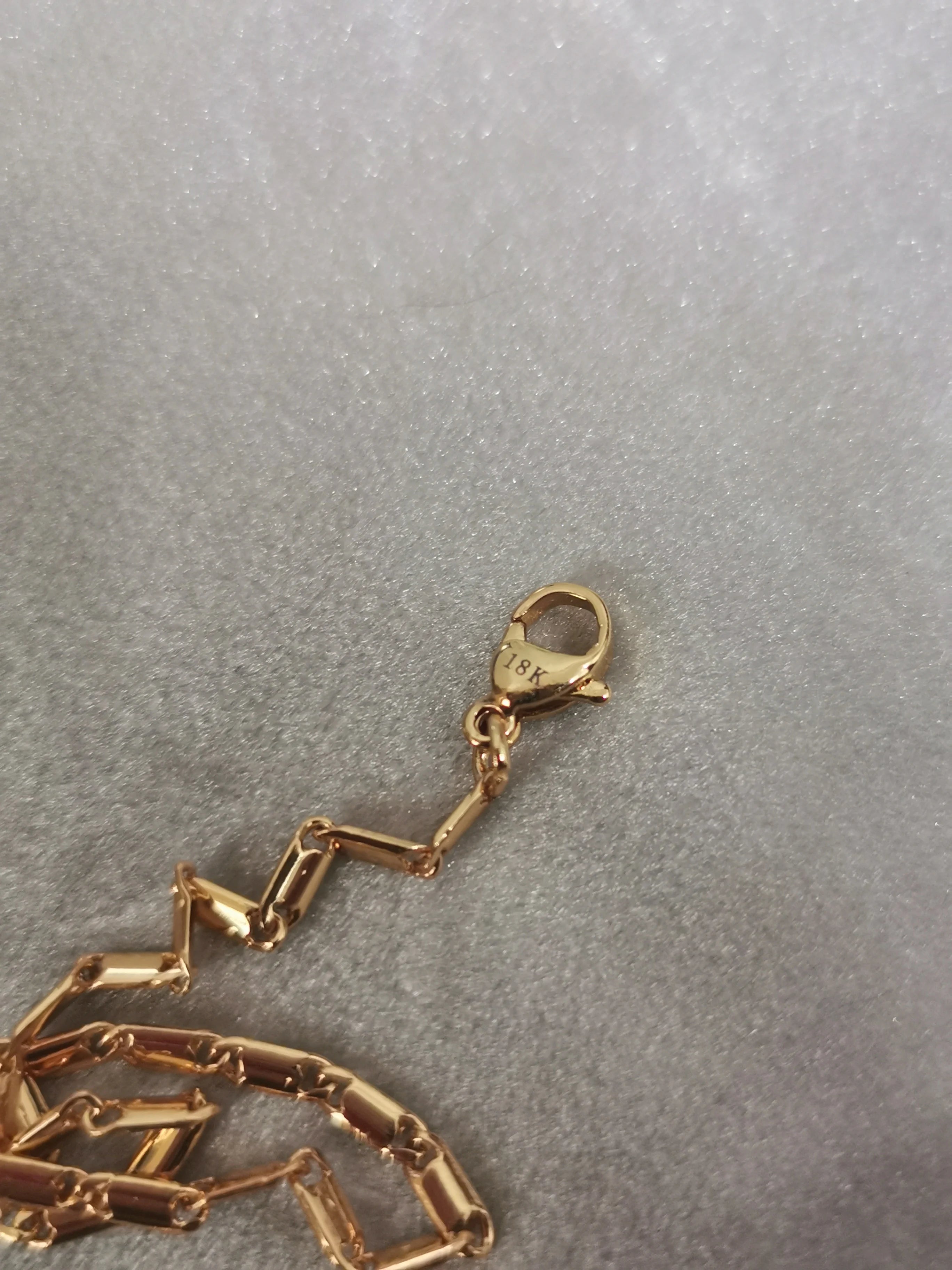 Gold Geometric Chain Necklace