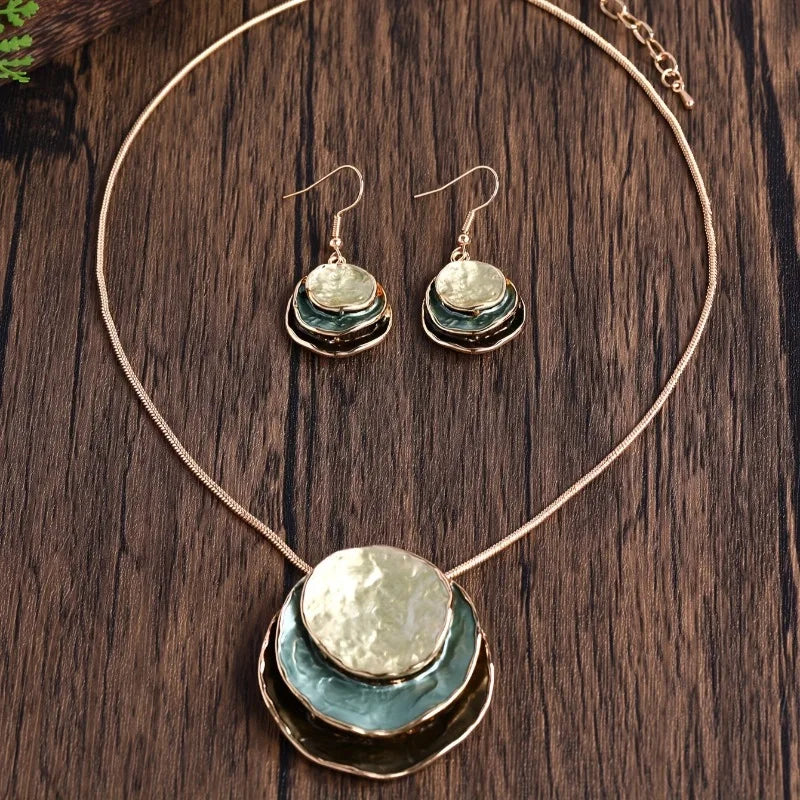 Vintage Irregular Jewelry Set