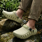 Patchwork EVA Water Clogs