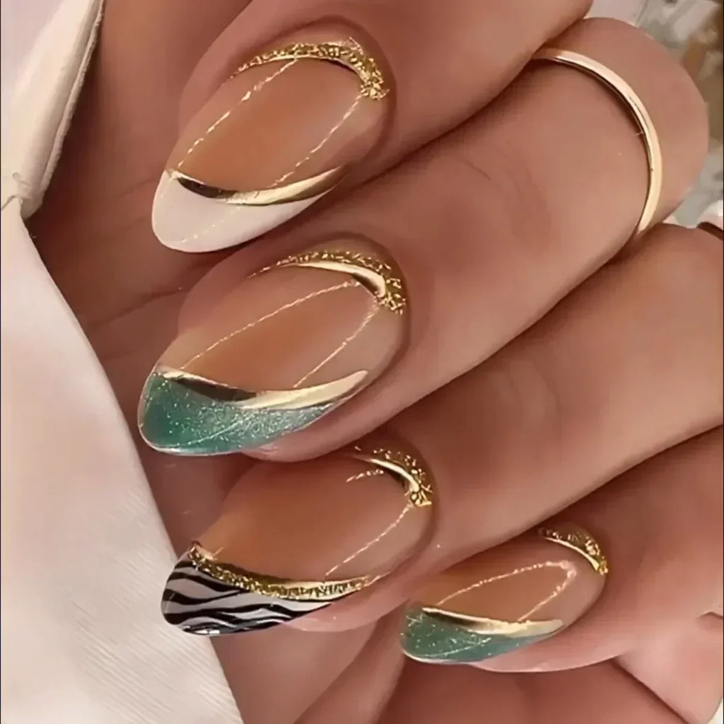 Finished False Nails Detachable Long