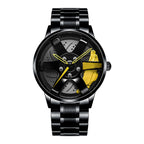 Luxfacigoo Car Wheel Quartz Watch