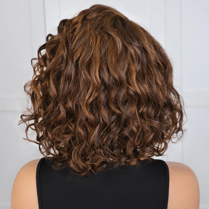 Short Curly Bob Wig