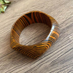 Vintage Wooden Round Bangle