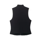 Button Vest Coat
