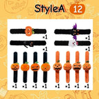 Plush Halloween Slap Bracelets