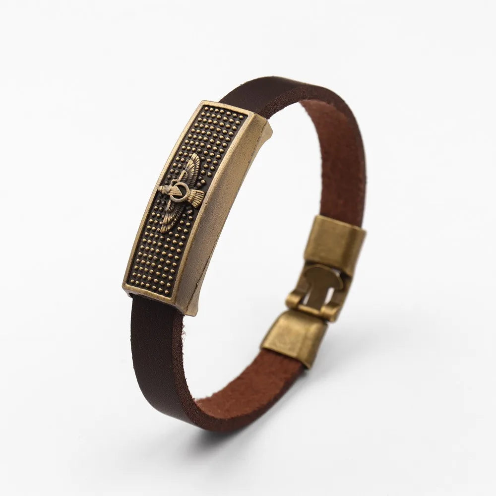 Vintage Eagle Emblem Bracelet