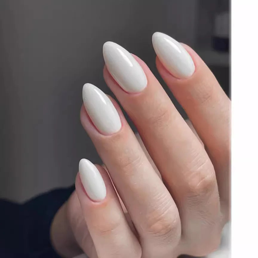 Mid-length Almond Fake Nail Tips