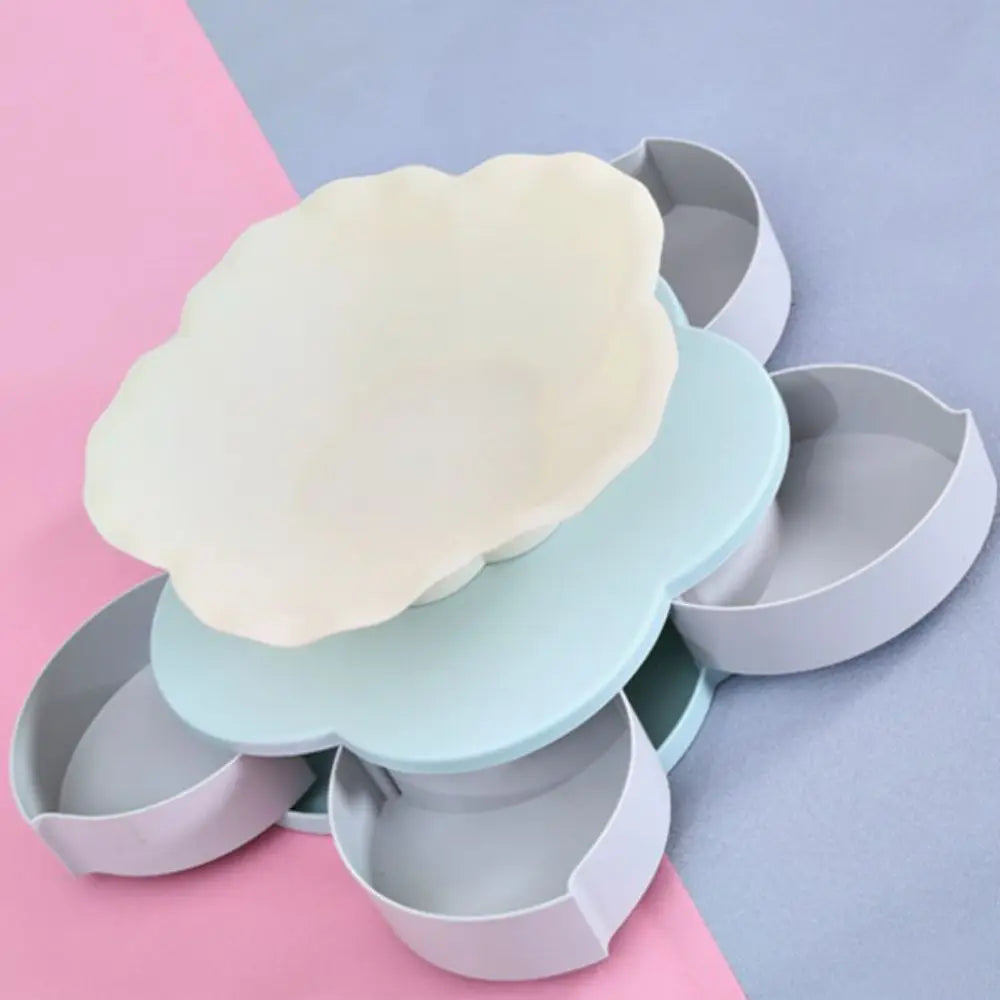 2-Layer Snack Tray Organizer