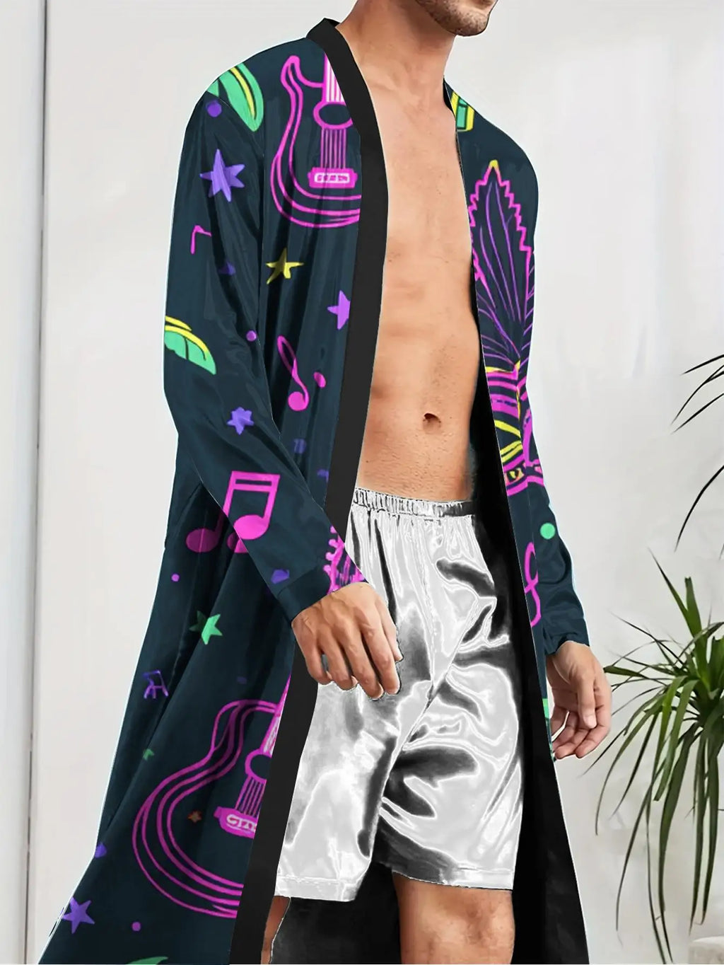 1pc Robes Spring Summer Printed