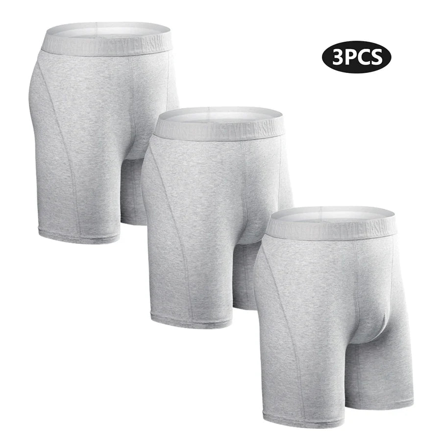 Long Cotton Boxers