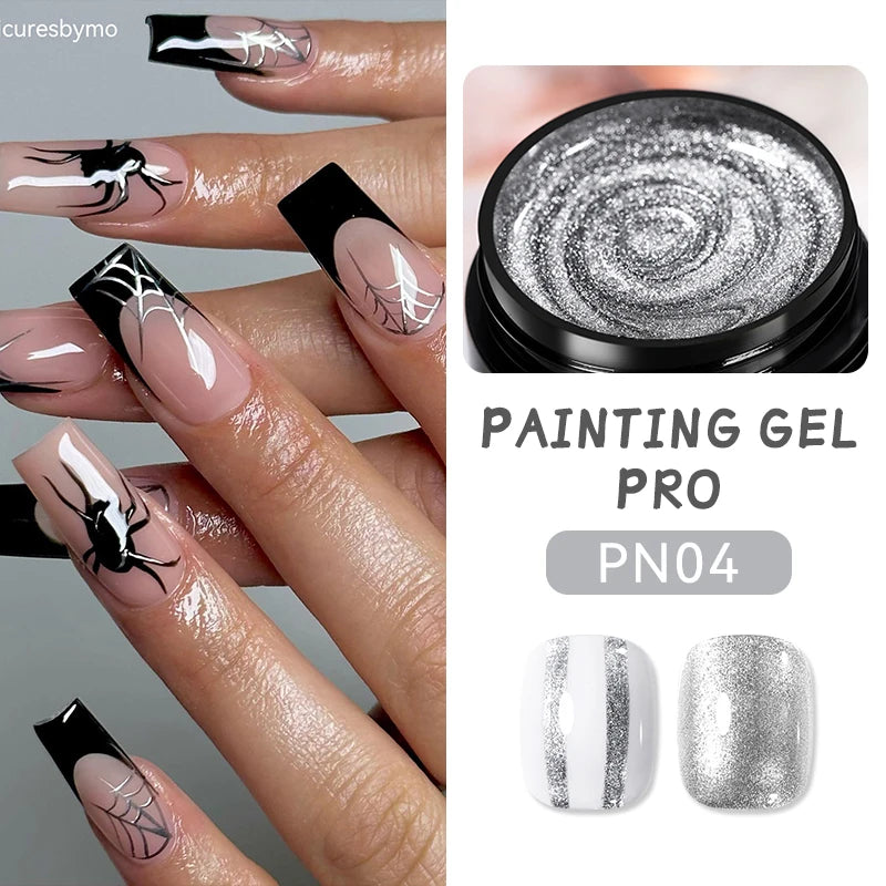 BORN PRETTY Silver Metal Effect