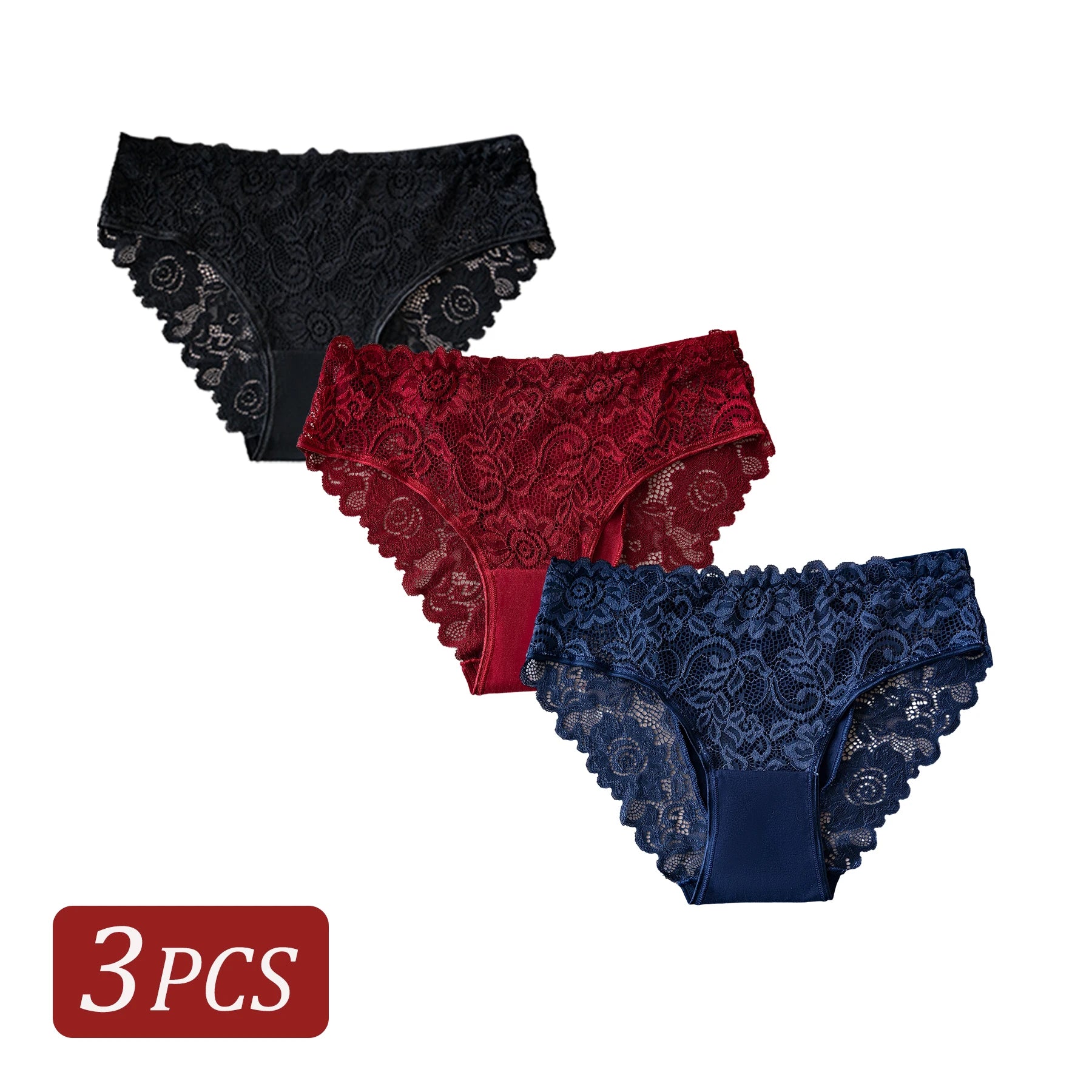 Floral Lace Briefs