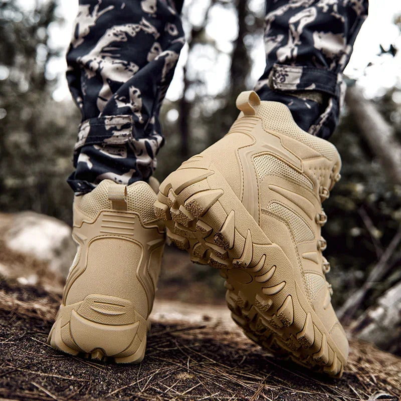 DWZRG Desert High-Top Ankle Boots