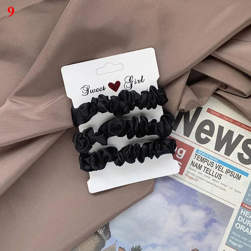 Satin Scrunchie Set