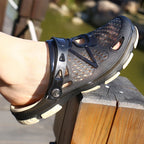 Cushioned Color-Block Sport Sandals