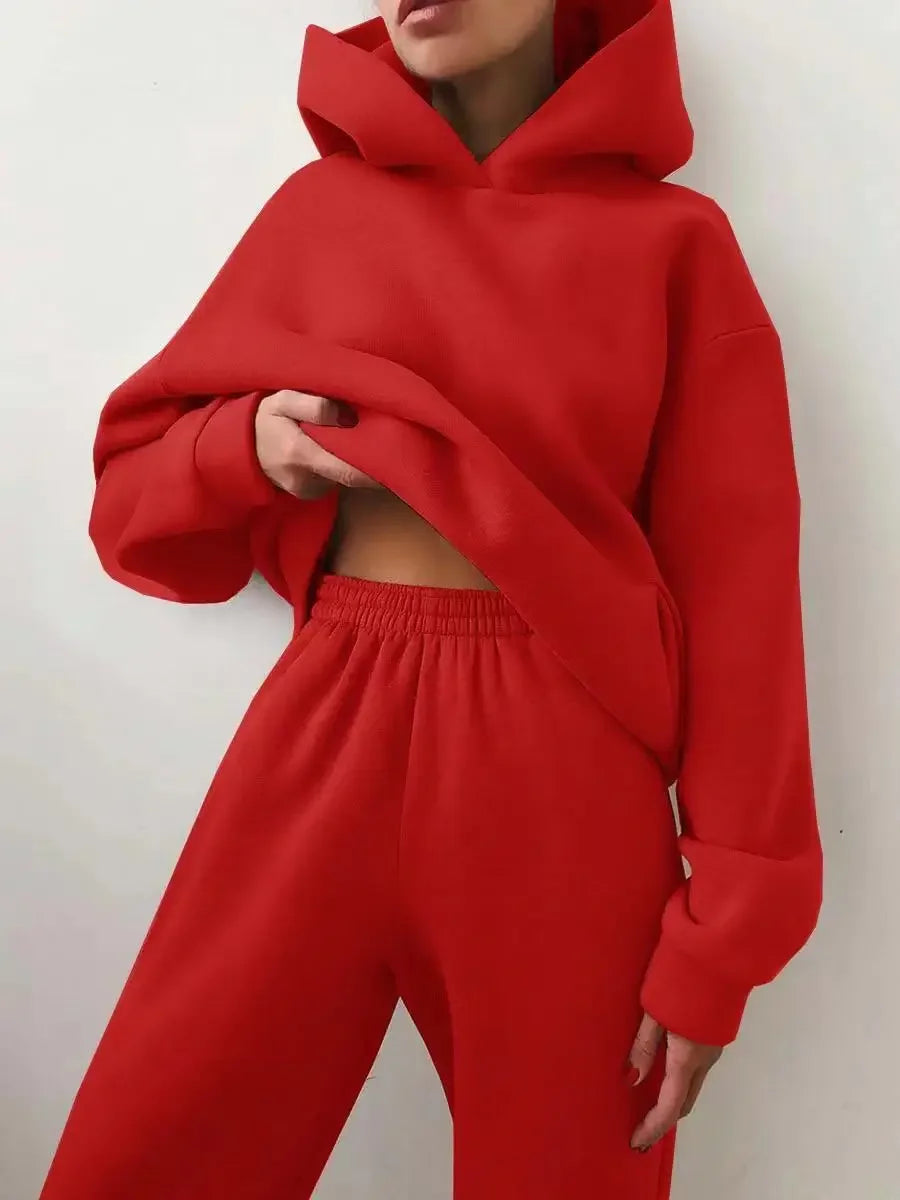 Oversized Winter Tracksuit Set