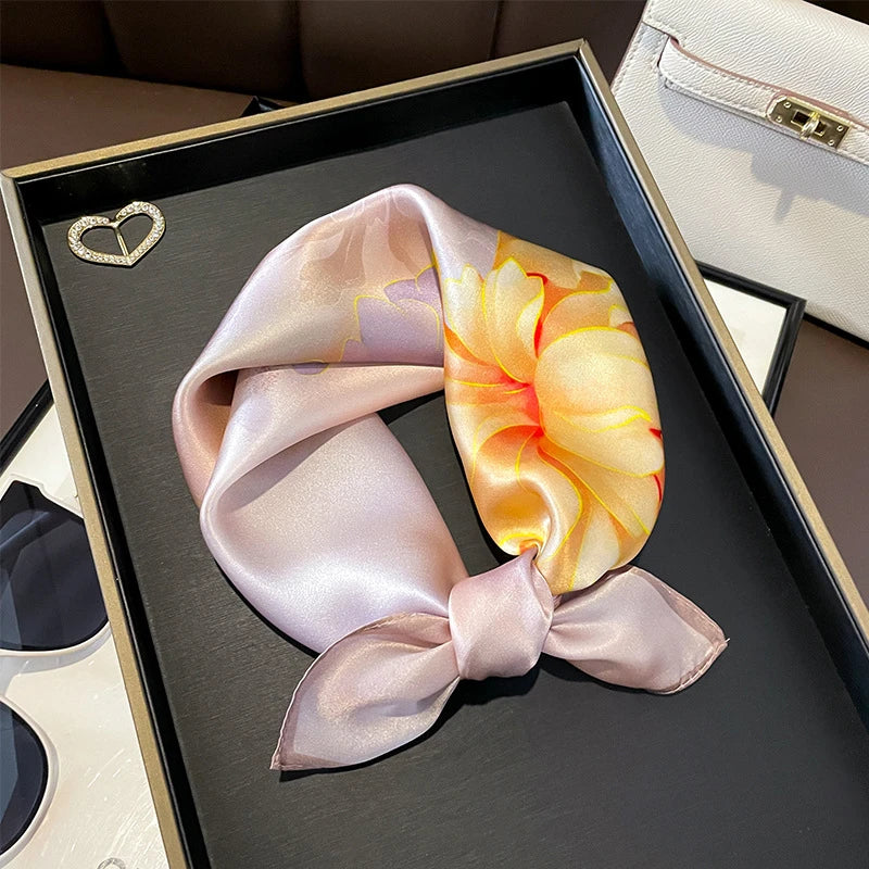 Real Silk 53cm Square Scarf