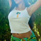 Embroidery Camisole Top