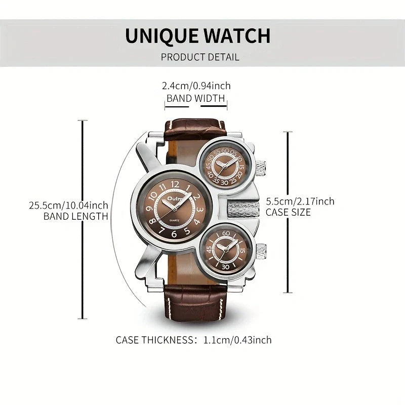 Men’s Multi-Zone Quartz Watch