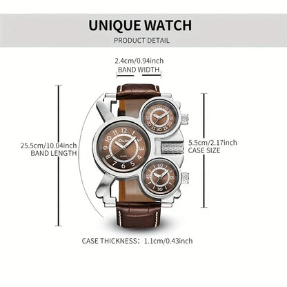 Men’s Multi-Zone Quartz Watch