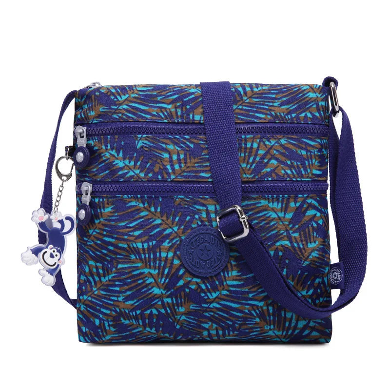 Nylon Shoulder Crossbody Bag