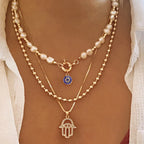 Women’s Hamsa Pendant Necklace